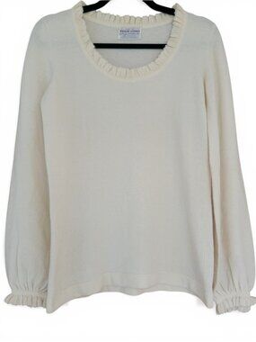 Pringle of Scotland | Vintage 100% cashmere sweater | Cream | Sz M